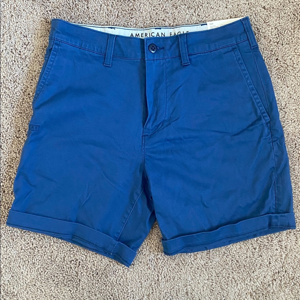 American Eagle Outfitters Navy Flex Shorts